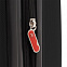 Чемодан Uster L, черный с логотипом в Москве заказать по выгодной цене в кибермаркете AvroraStore
