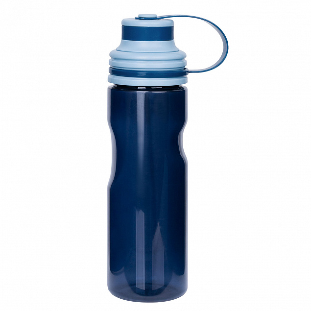 Спортивная бутылка для воды, Cort, 670 ml, синяя с логотипом в Москве заказать по выгодной цене в кибермаркете AvroraStore