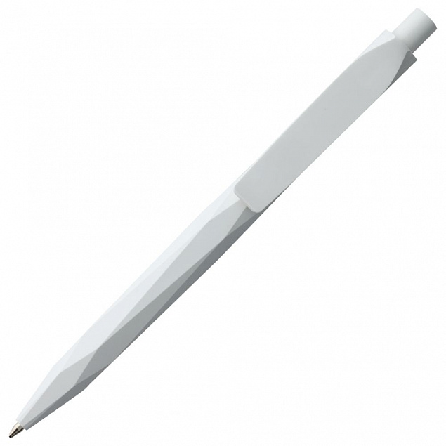Ручка шариковая Prodir QS20 PMP-P, белая с логотипом в Москве заказать по выгодной цене в кибермаркете AvroraStore
