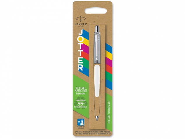 Ручка шариковая Parker Jotter Originals в эко-упаковке с логотипом  заказать по выгодной цене в кибермаркете AvroraStore