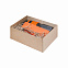 Подарочный набор Portobello оранжевый в малой универсальной подарочной коробке (Ежедневник недат А5, Спортбутылка, Ручка) с логотипом в Москве заказать по выгодной цене в кибермаркете AvroraStore
