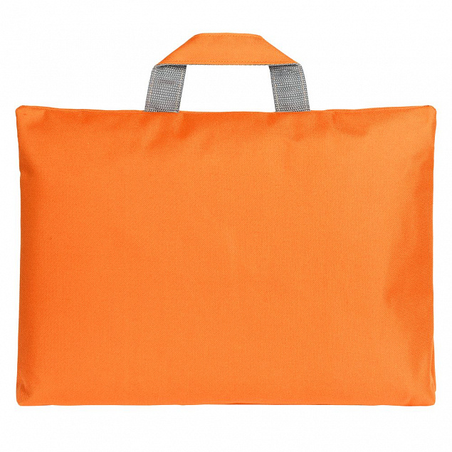 Сумка-папка SIMPLE, оранжевая с логотипом в Москве заказать по выгодной цене в кибермаркете AvroraStore