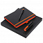 Набор Black Energy, черно-оранжевый с логотипом в Москве заказать по выгодной цене в кибермаркете AvroraStore