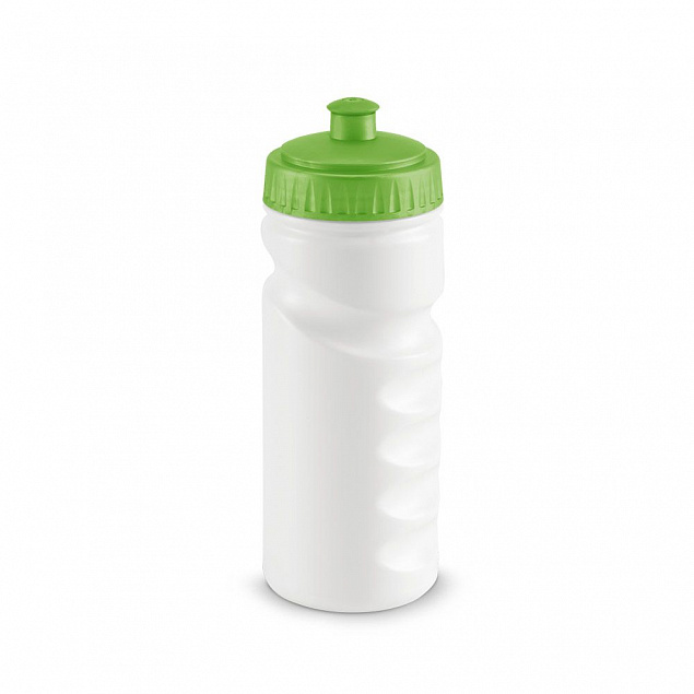 Бутылка для велосипеда Lowry, белая с зеленым с логотипом в Москве заказать по выгодной цене в кибермаркете AvroraStore