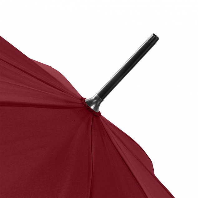 Зонт-трость Dublin, бордовый с логотипом  заказать по выгодной цене в кибермаркете AvroraStore