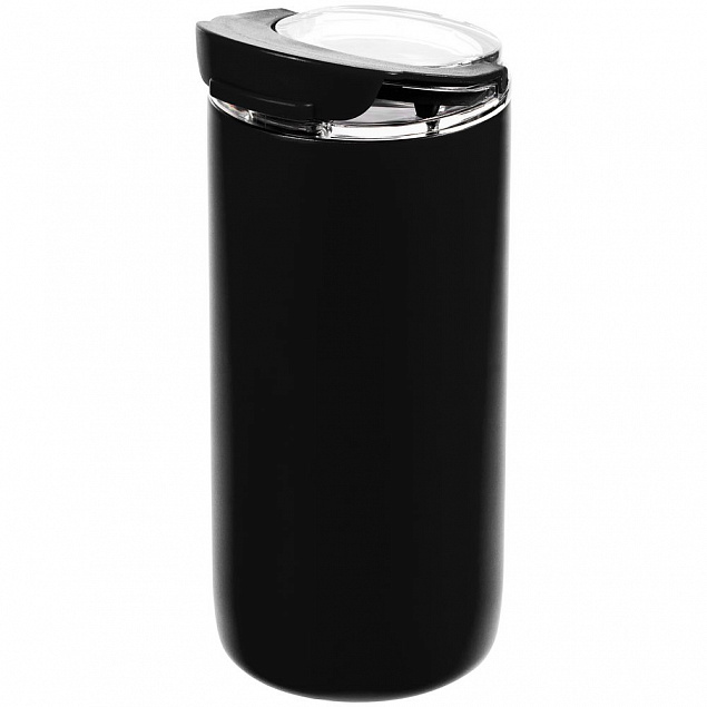 Термостакан Voima, черный с логотипом в Москве заказать по выгодной цене в кибермаркете AvroraStore