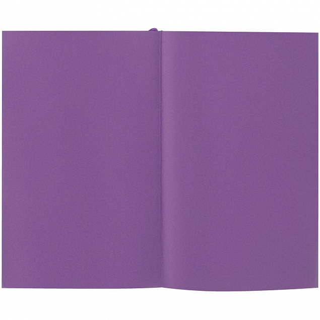 Ежедневник Flat Mini, недатированный, фиолетовый с логотипом в Москве заказать по выгодной цене в кибермаркете AvroraStore