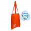 Сумка для покупок из нетканого материала, синяя с логотипом в Москве заказать по выгодной цене в кибермаркете AvroraStore