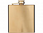 Золотистая плоская фляга Elixer объемом 175 мл, золотистый с логотипом в Москве заказать по выгодной цене в кибермаркете AvroraStore