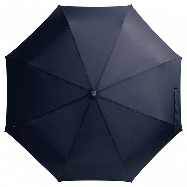 Зонт складной E.200, ver. 2, темно-синий с логотипом в Москве заказать по выгодной цене в кибермаркете AvroraStore