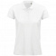 Рубашка поло женская Planet Women, белая с логотипом в Москве заказать по выгодной цене в кибермаркете AvroraStore
