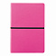 Блокнот формата A5, розовый с логотипом в Москве заказать по выгодной цене в кибермаркете AvroraStore