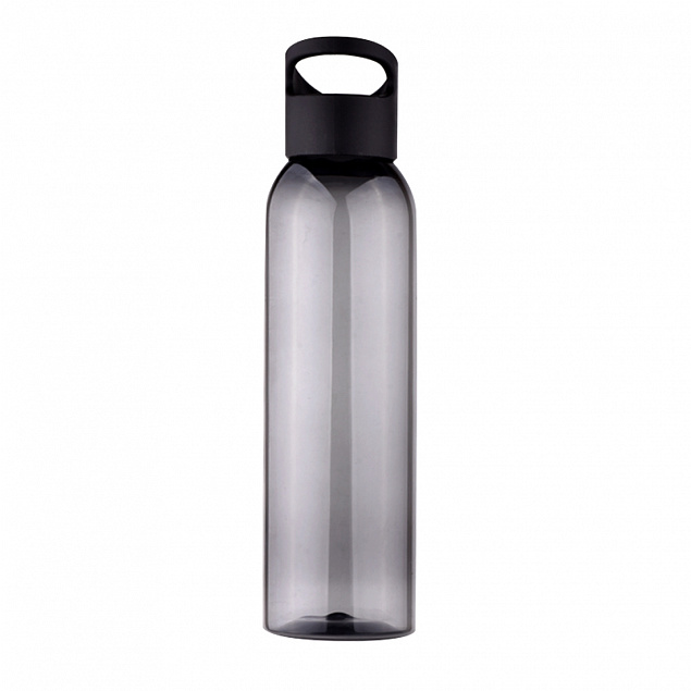 Бутылка пластиковая для воды SPORTES - Черный AA с логотипом в Москве заказать по выгодной цене в кибермаркете AvroraStore
