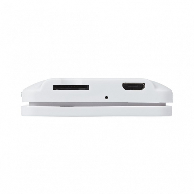 Беспроводная карманная колонка Pocket Speaker, белая, c кабелем 2-в-1 с логотипом в Москве заказать по выгодной цене в кибермаркете AvroraStore