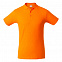 Рубашка поло мужская SURF, оранжевая с логотипом в Москве заказать по выгодной цене в кибермаркете AvroraStore