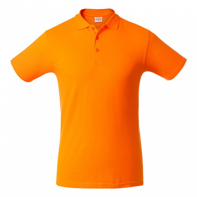 Рубашка поло мужская SURF, оранжевая с логотипом в Москве заказать по выгодной цене в кибермаркете AvroraStore