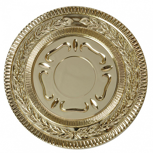 Медаль наградная  "Золото" с логотипом в Москве заказать по выгодной цене в кибермаркете AvroraStore