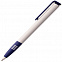 Ручка шариковая Senator Super Soft, белая с синим с логотипом в Москве заказать по выгодной цене в кибермаркете AvroraStore