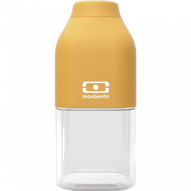 Бутылка MB Positive S, желтая (горчичная) с логотипом в Москве заказать по выгодной цене в кибермаркете AvroraStore
