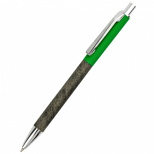 Ручка металлическая Jennifer, тёмно-зелёная с логотипом в Москве заказать по выгодной цене в кибермаркете AvroraStore