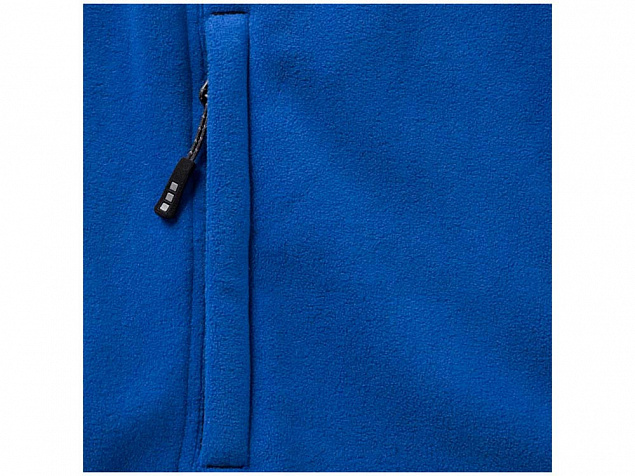Куртка флисовая Brossard мужская, синий с логотипом в Москве заказать по выгодной цене в кибермаркете AvroraStore