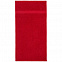 Полотенце Embrace, среднее, красное с логотипом в Москве заказать по выгодной цене в кибермаркете AvroraStore