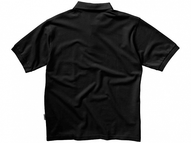 Рубашка поло Forehand мужская, черный с логотипом в Москве заказать по выгодной цене в кибермаркете AvroraStore