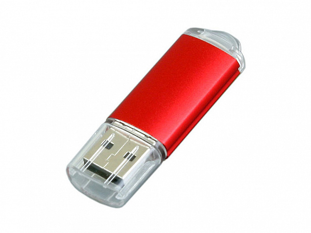 USB 3.0- флешка на 128 Гб с прозрачным колпачком с логотипом в Москве заказать по выгодной цене в кибермаркете AvroraStore