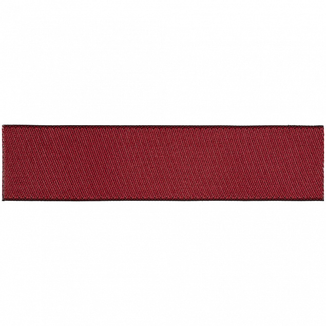 Лейбл тканевый Epsilon, S, бордовый с логотипом в Москве заказать по выгодной цене в кибермаркете AvroraStore