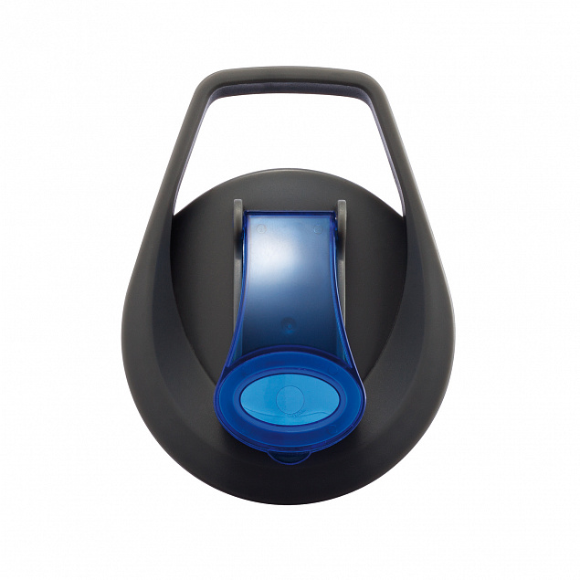Бутылка для воды Tritan с контейнером для фруктов, 800 мл, синий с логотипом  заказать по выгодной цене в кибермаркете AvroraStore