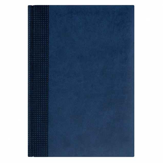Ежедневник VELVET, А5, датированный (2020 г.), синий с логотипом в Москве заказать по выгодной цене в кибермаркете AvroraStore