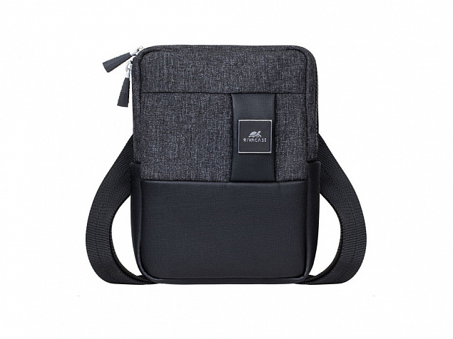 8810 black melange сумка через плечо для планшета 8 с логотипом в Москве заказать по выгодной цене в кибермаркете AvroraStore