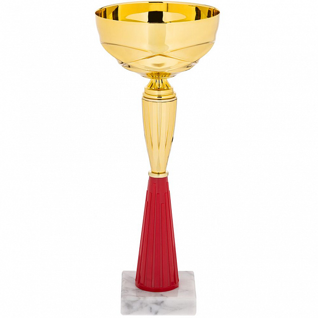 Кубок Kudos, средний, красный с логотипом в Москве заказать по выгодной цене в кибермаркете AvroraStore