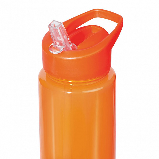 Бутылка для воды Holo, оранжевая с логотипом в Москве заказать по выгодной цене в кибермаркете AvroraStore