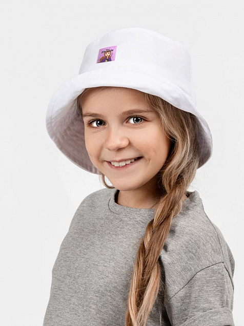 Панама детская Anna, белая с логотипом в Москве заказать по выгодной цене в кибермаркете AvroraStore