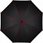 Зонт-трость Seam, красный с логотипом в Москве заказать по выгодной цене в кибермаркете AvroraStore