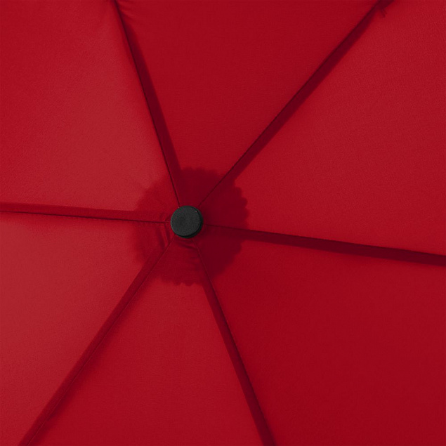 Зонт складной Zero 99, красный с логотипом в Москве заказать по выгодной цене в кибермаркете AvroraStore