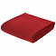 Флисовый плед Warm&Peace XL, красный с логотипом в Москве заказать по выгодной цене в кибермаркете AvroraStore