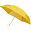 Складной зонт Alu Drop S, 3 сложения, механический, желтый (горчичный) с логотипом в Москве заказать по выгодной цене в кибермаркете AvroraStore