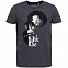 Футболка «Меламед. Nick Cave», темно-синий меланж с логотипом в Москве заказать по выгодной цене в кибермаркете AvroraStore