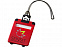 Бирка для багажа Taggy, красный с логотипом в Москве заказать по выгодной цене в кибермаркете AvroraStore