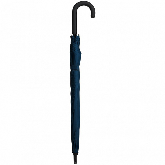 Зонт-трость Magic с проявляющимся рисунком в клетку, черный с логотипом в Москве заказать по выгодной цене в кибермаркете AvroraStore