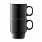 Набор чашек для эспрессо Utility, серый с логотипом в Москве заказать по выгодной цене в кибермаркете AvroraStore