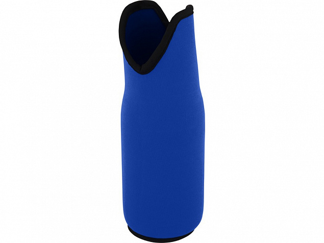 Noun Держатель-руква для бутылки с вином из переработанного неопрена, синий с логотипом в Москве заказать по выгодной цене в кибермаркете AvroraStore