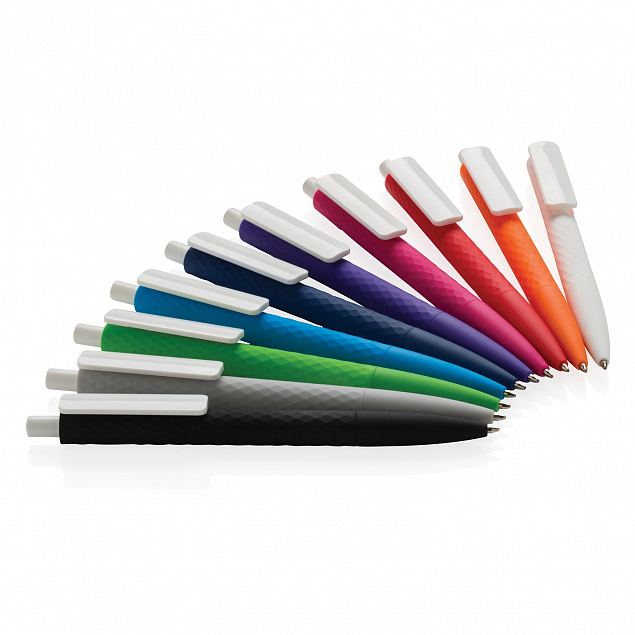 Ручка X3 Smooth Touch, серый с логотипом в Москве заказать по выгодной цене в кибермаркете AvroraStore
