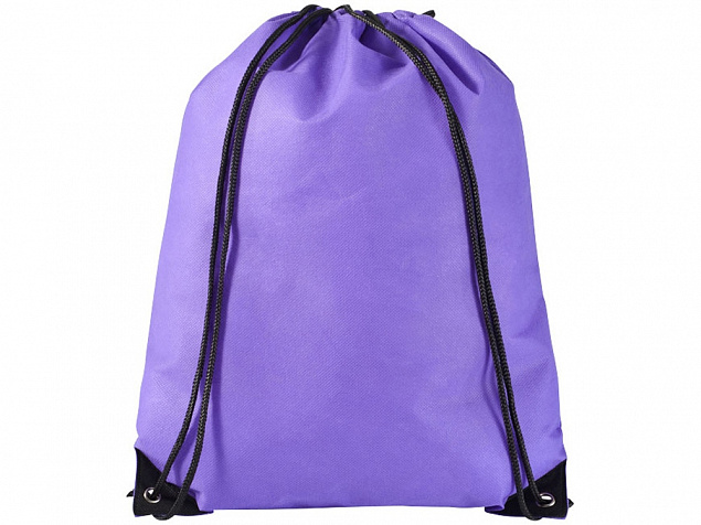 Рюкзак-мешок Evergreen, фиолетовый с логотипом в Москве заказать по выгодной цене в кибермаркете AvroraStore