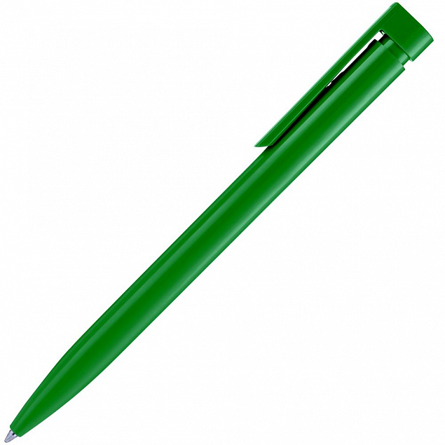 Ручка шариковая Liberty Polished, зеленая с логотипом в Москве заказать по выгодной цене в кибермаркете AvroraStore