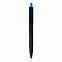 Черная ручка X3 Smooth Touch, синий с логотипом в Москве заказать по выгодной цене в кибермаркете AvroraStore