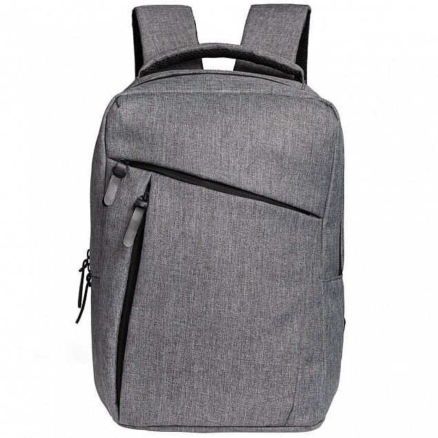 Рюкзак для ноутбука Burst Onefold, серый с логотипом в Москве заказать по выгодной цене в кибермаркете AvroraStore