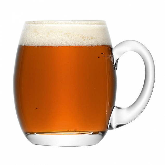 Кружка для пива Bar Curved с логотипом в Москве заказать по выгодной цене в кибермаркете AvroraStore